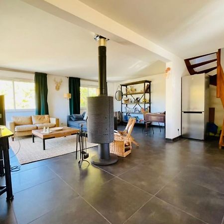 Large Chalet With Terrace And View In Briancon公寓 外观 照片