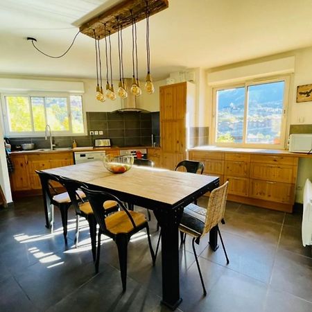 Large Chalet With Terrace And View In Briancon公寓 外观 照片